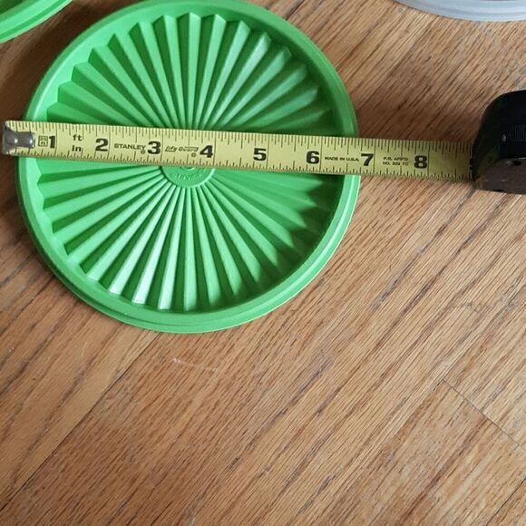 Vintage Tupperware lids  - Picture 3 of 9